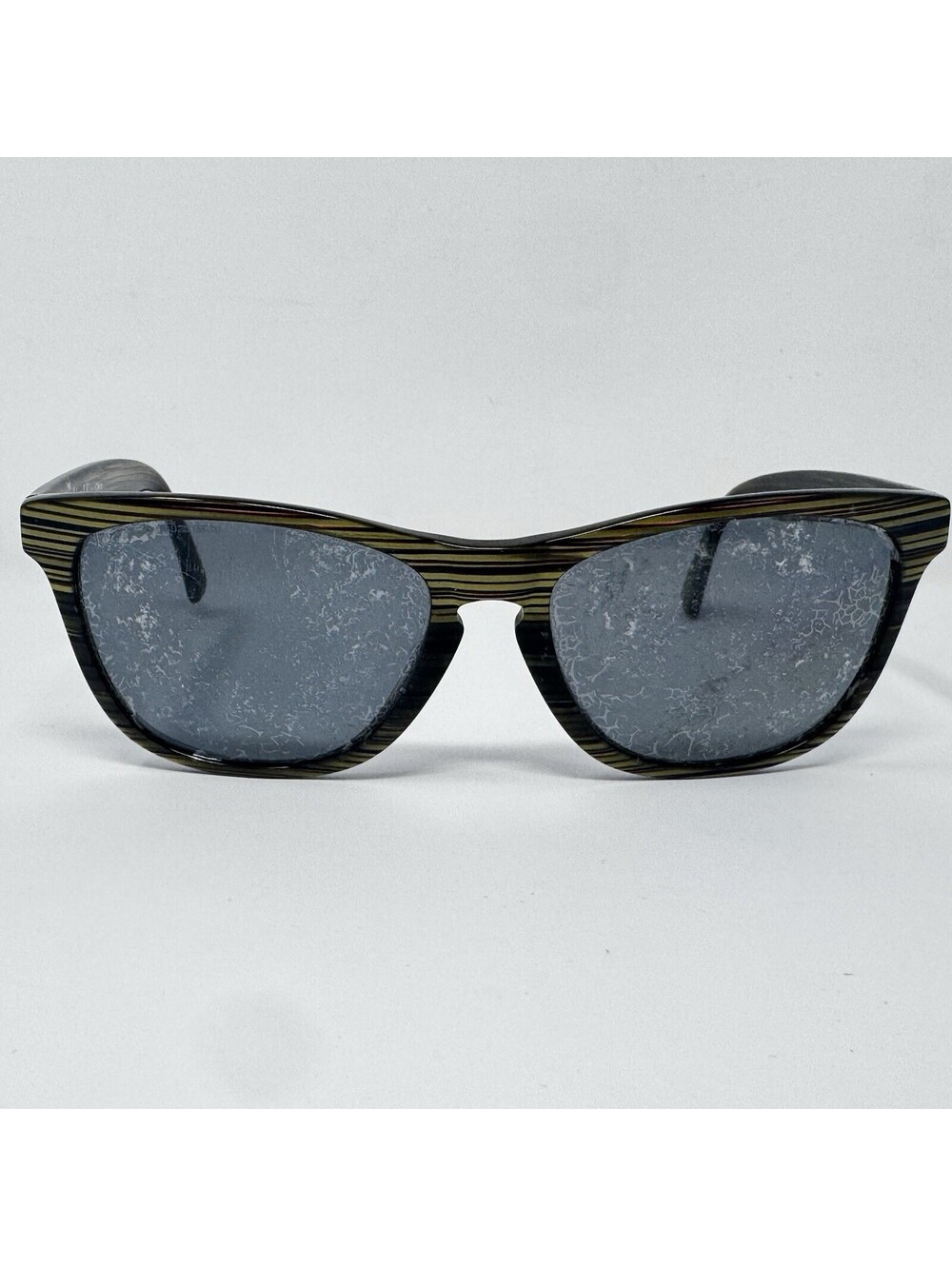 Oakley Frogskins LX OO2043-09 Banded Green Sunglass Frames Only 140